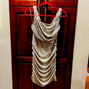 Silver/Gold Women’s dress Size 8 from Express